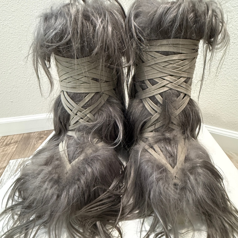 Rick Owens Bigrocks Goat Boot